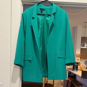 New Look Kelly Green oversized Blazer
